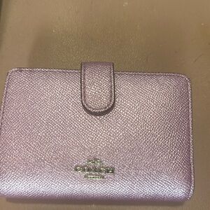 COPY - Lilac Purple Coach Wallet